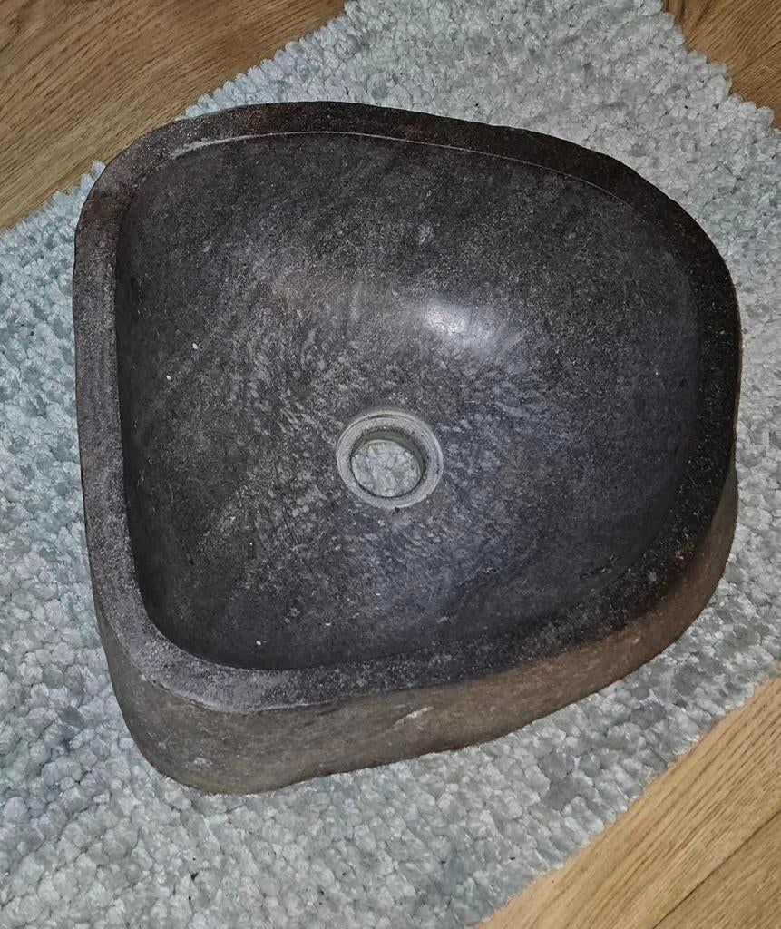 Natuurstenen waskom 373615cm, Gebruikt, WASKOM, INFO@PERFORMANCE-EXHAUST.NL, Overige typen