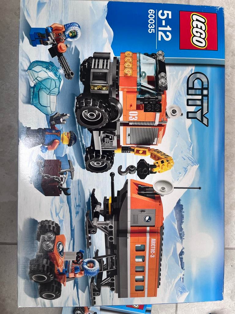 Lego City 60035 Arctische Veldonderzoekstruck, Lego, Ophalen of Verzenden, Compleet, Complete set