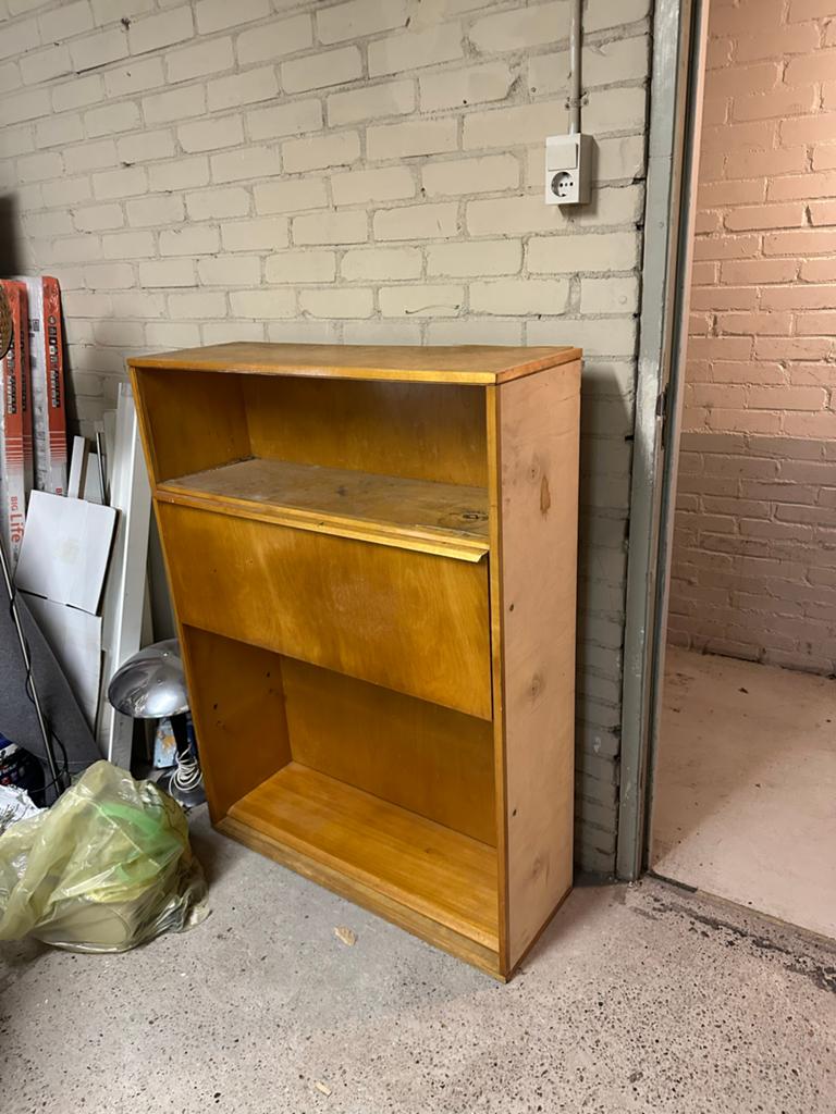 Vintage merk Pastoe kast opkanpper, Ophalen, Gebruikt, Met klep(pen), 50 tot 100 cm