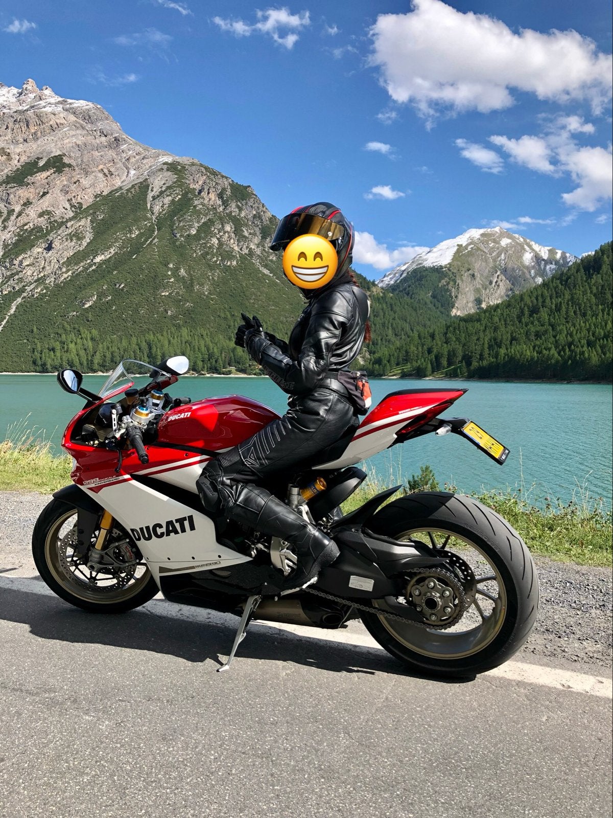 Dainese tweedelig motorpak Racing Lady NL maat S/36, Motoren, Ophalen of Verzenden, Nieuw met kaartje, Dames, Combipak