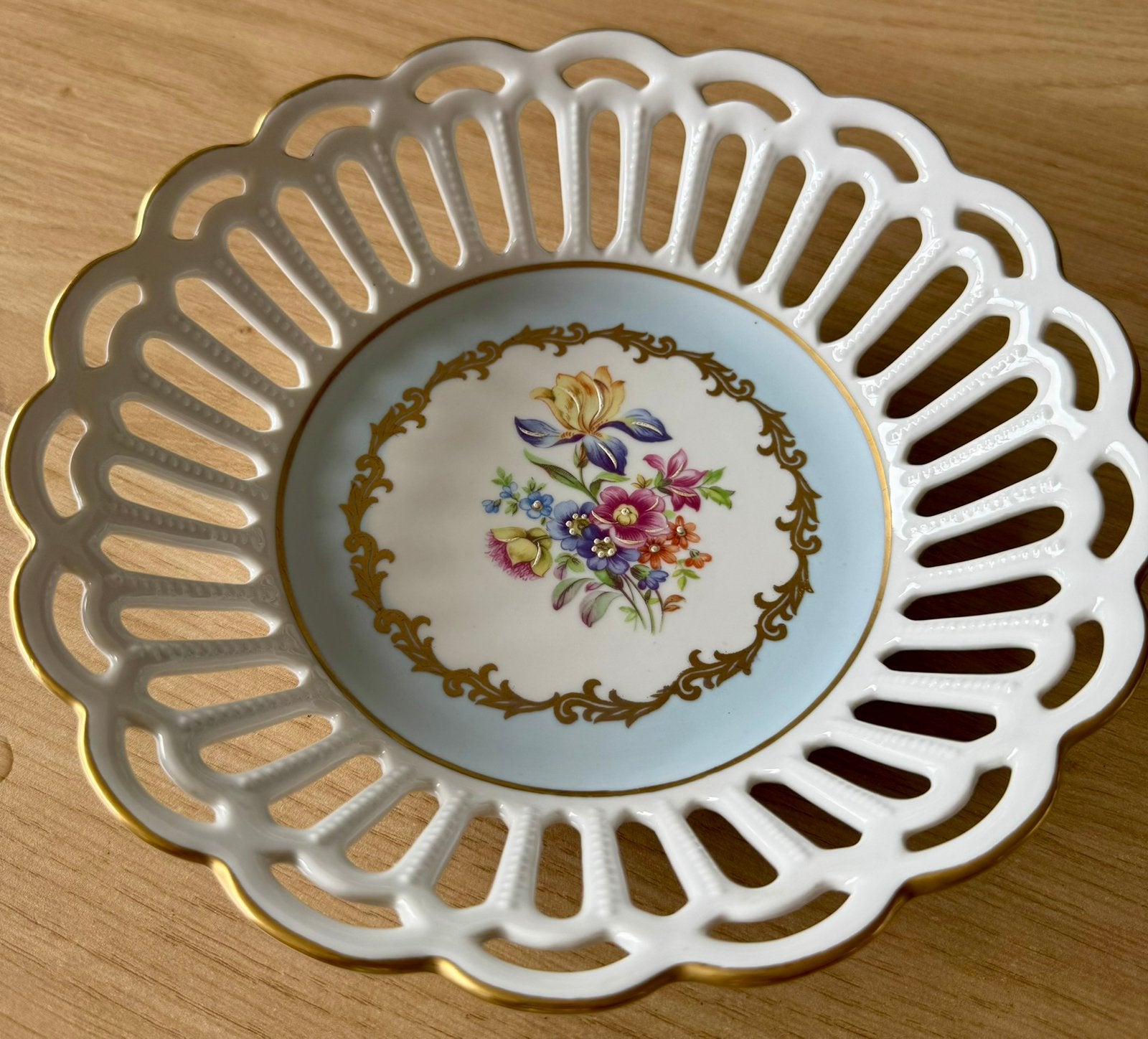 Martinroda PM porseleinen schaal – handgeschilderd – 22 cm, Ophalen of Verzenden