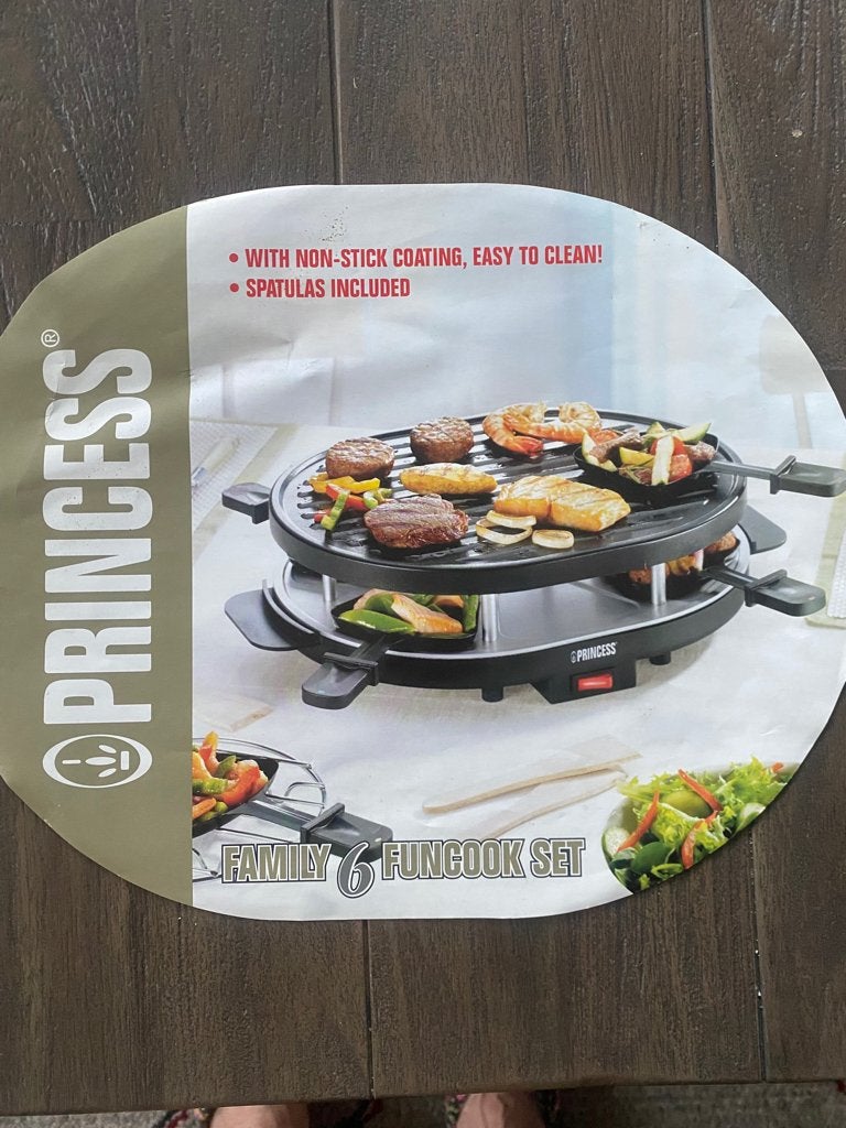 Gourmetstel, Ophalen of Verzenden, Gebruikt, 4 t/m 7 personen