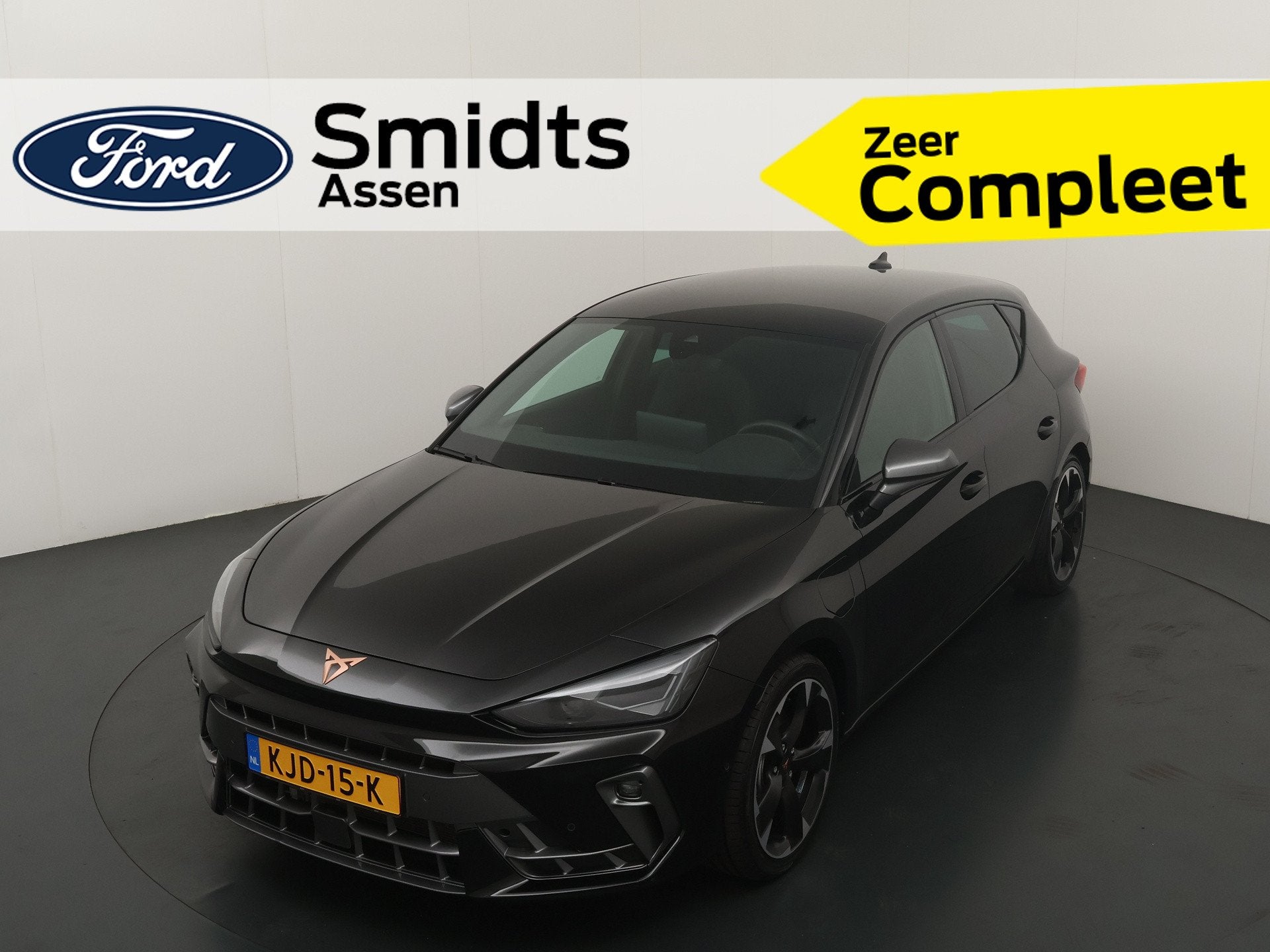 CUPRA Leon 1.5 TSI e-Hybrid 204pk PHEV Business | Stoel- en, 4 cilinders, 1573 kg, Leon, Leder en Stof