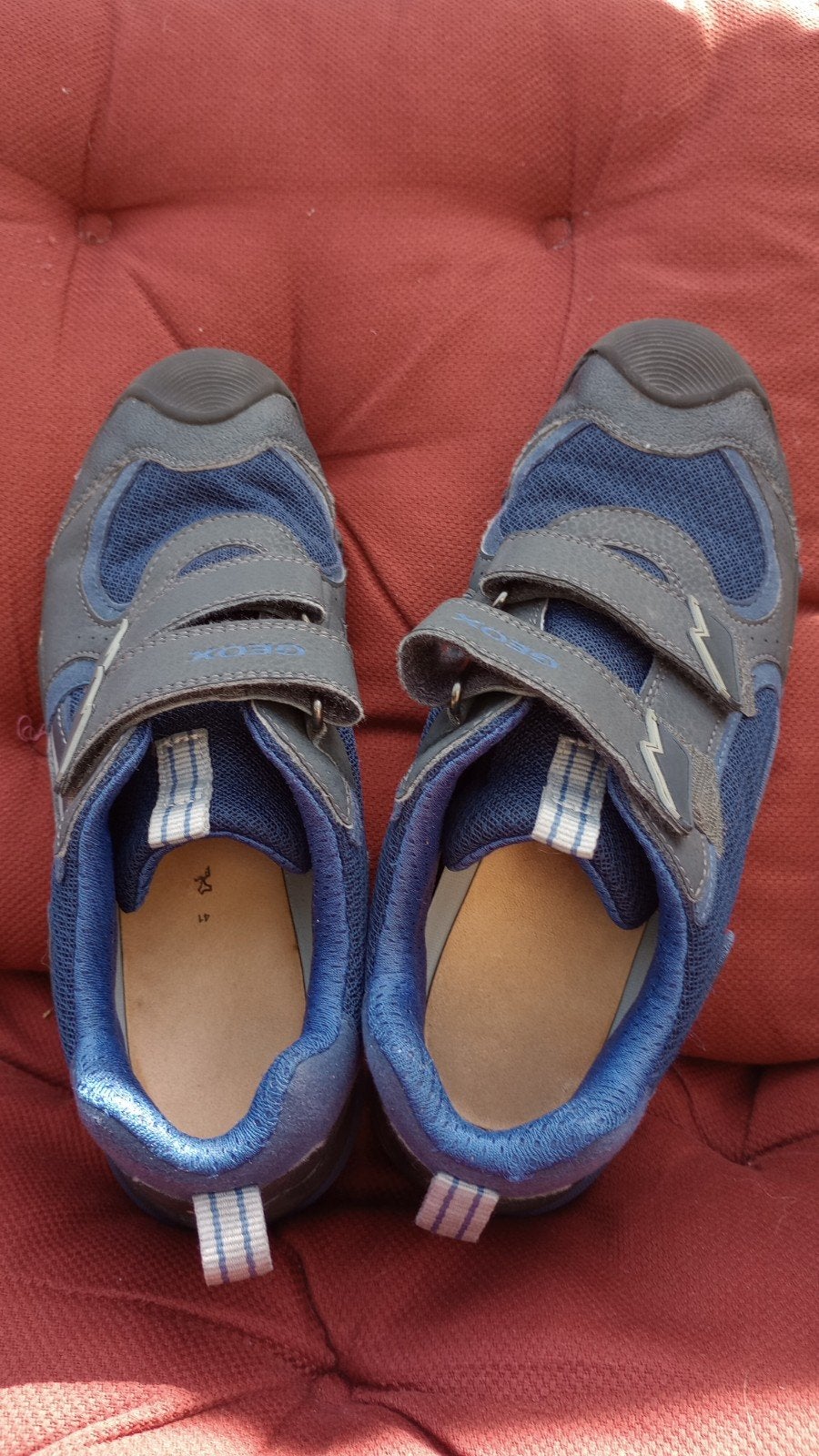 Geox schoenen maat 41 - zo goed als nieuw, Ophalen, Blauw, Geox, Sneakers of Gympen