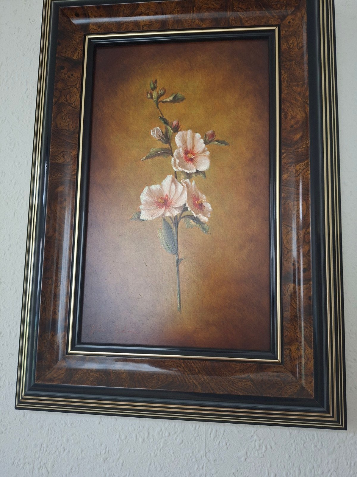 Olieverfschilderij Bloemstilleven. - Johannes Eerdmans., Antiek en Kunst, Ophalen of Verzenden