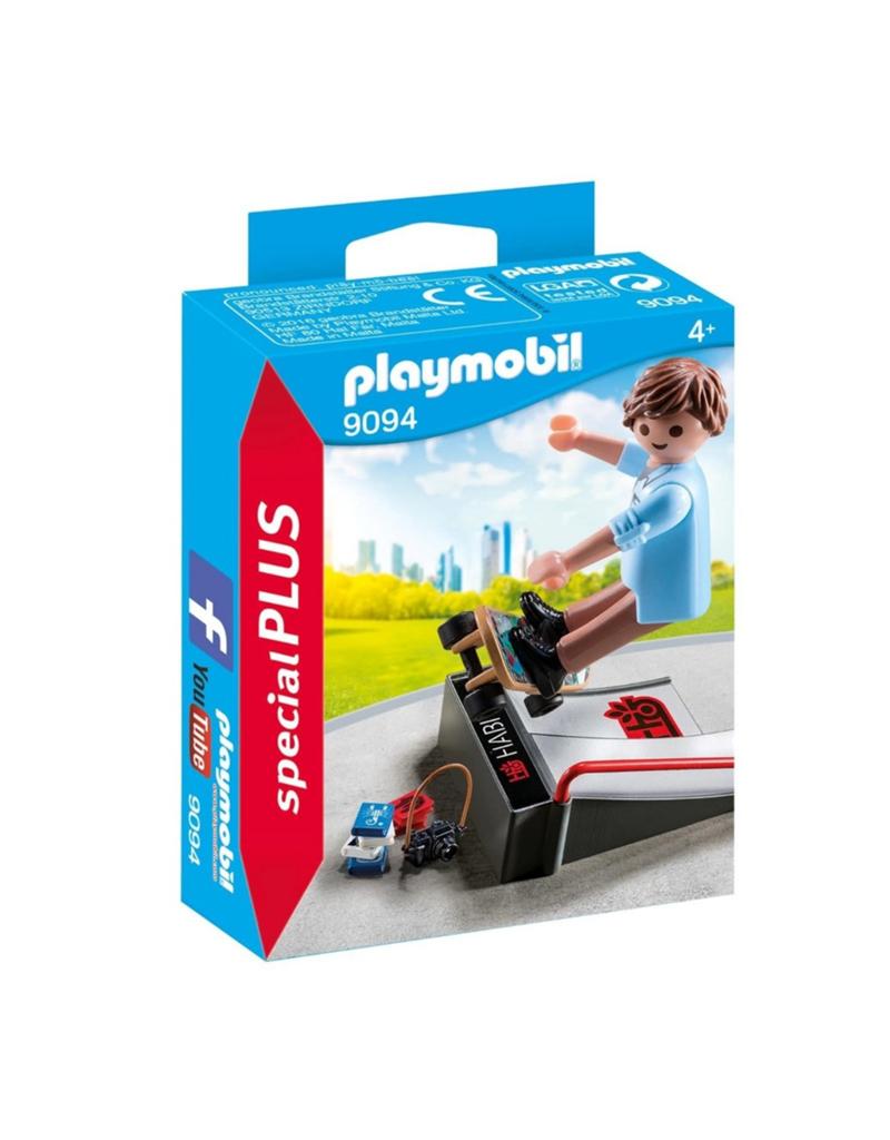 Playmobil 9094 Special Plus Skater met Skatebaan, Ophalen of Verzenden, Gebruikt, Complete set
