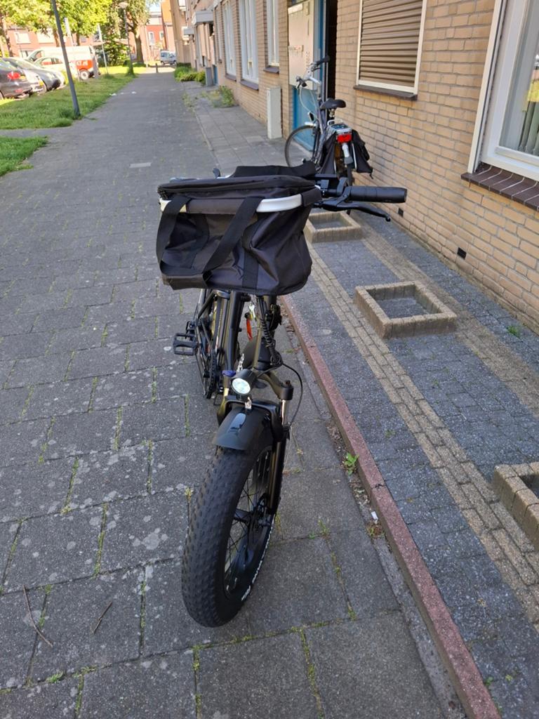 Windgoo E20 Pro Vouwfiets Zwart - Zo goed als nieuw, Ophalen of Verzenden, Nieuw