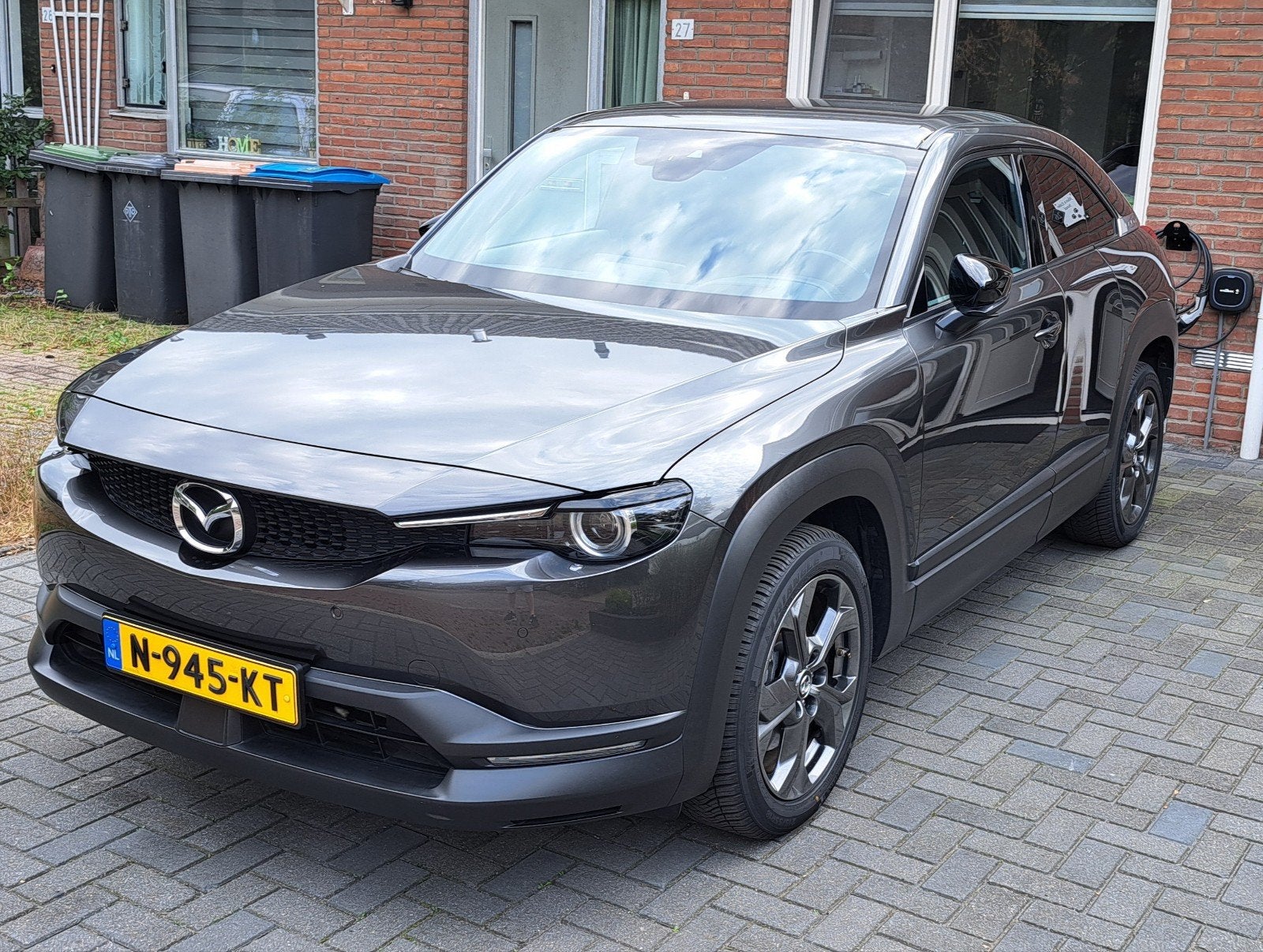 Mazda MX-30 E-skyactiv 145pk Aut 2021 APK tot 13-11- 2027, Auto's, 145 pk, 35 kWh, Origineel Nederlands, 39 min