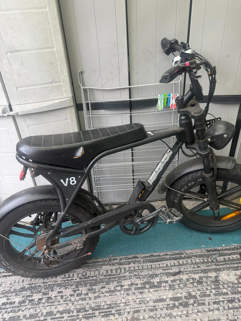 V8 3.0 Dubbele Accu Frame (excl. controller), Fietsen en Brommers, Elektrische fietsen, Zo goed als nieuw, Overige merken, 59 cm of meer