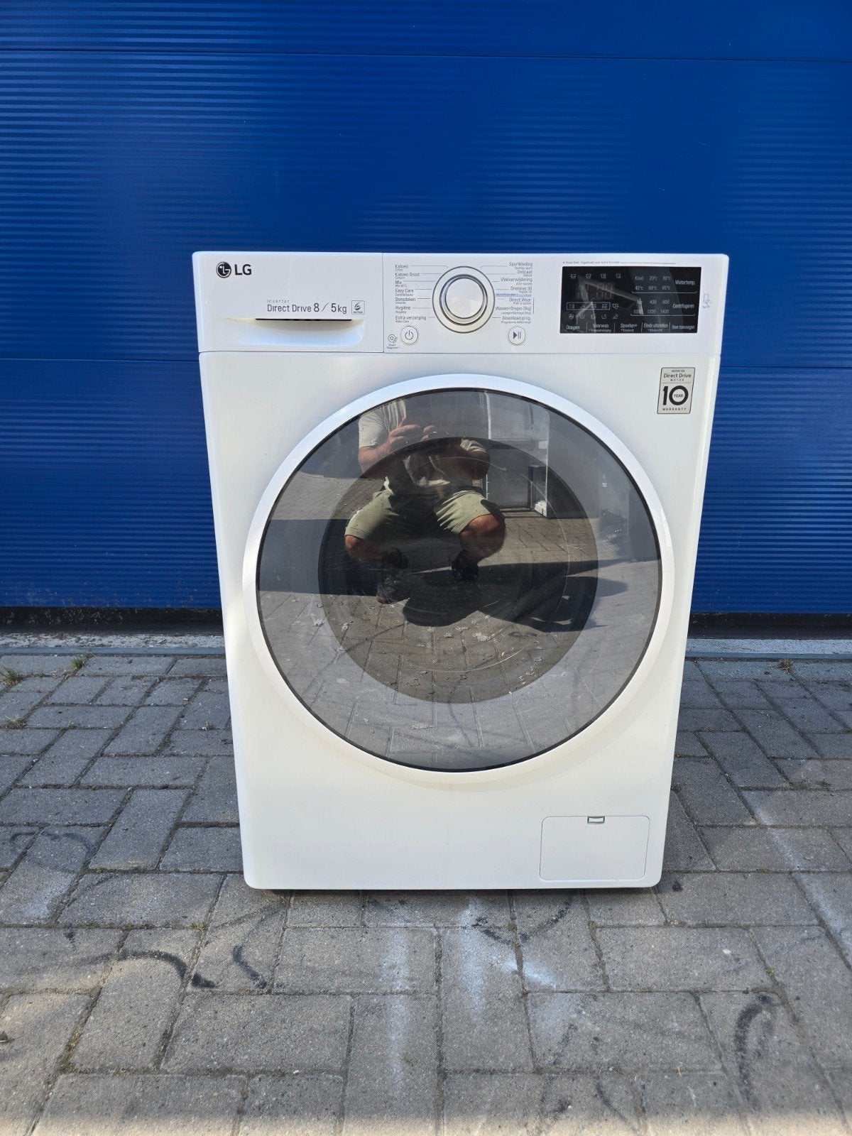 Prachtige LG was-droogcombinatie! 8+5KG! Garantie! Witgood✅️, Witgoed en Apparatuur, Was-droogcombinaties, Lg, 8 tot 10 kg, Lg
