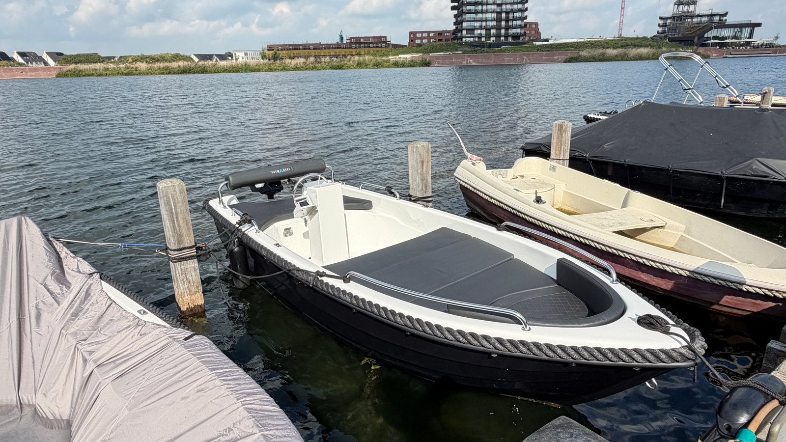 Amigo 400 Classic 2022 | ePropulsion EVO | trailer, Watersport en Boten, Consoleboot, Gebruikt, 4 m, 3 pk