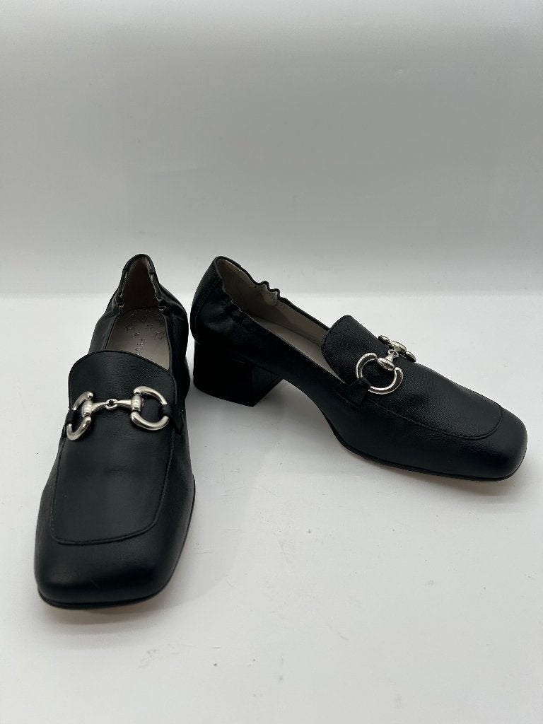 Pedro Miralles, maat 38.5 zwarte schoenen op stevige hak, Pedro Miralles, Verzenden, Zwart, Nieuw