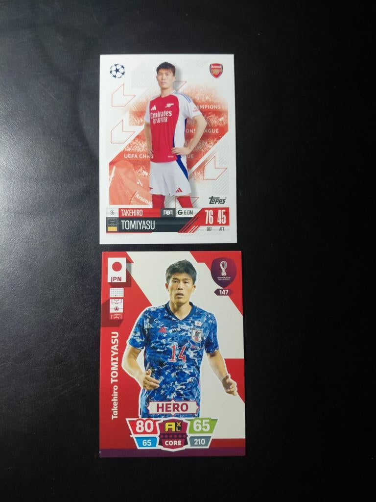 Takehiro tomiyasu (arsenal/afc ajax) topps/panini, Ophalen of Verzenden, Nieuw, Ajax, Poster, Plaatje of Sticker