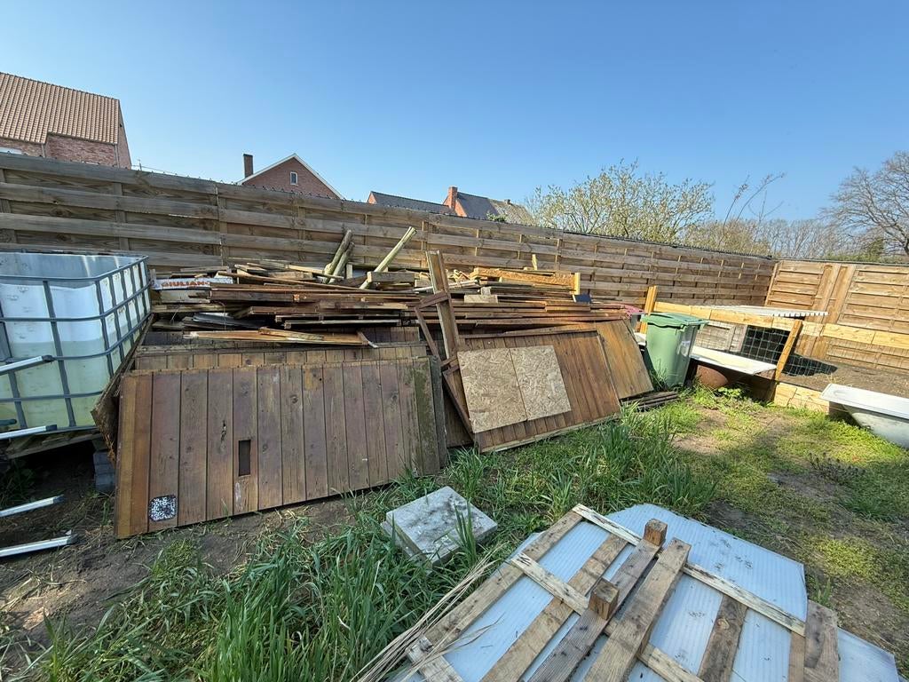 GRATIS HOUT, Ophalen, Zo goed als nieuw