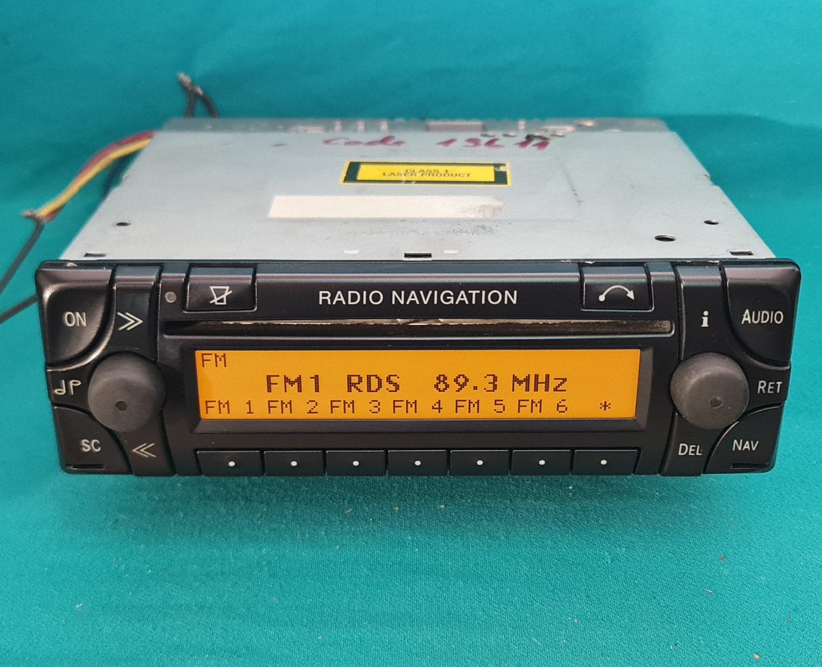Mercedes Becker radio navigation, Ophalen of Verzenden, Zo goed als nieuw