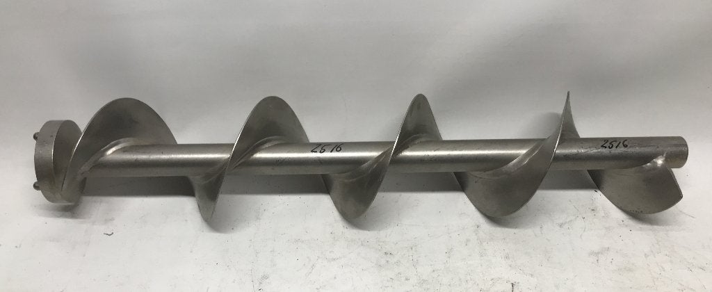 Transportschroef, RVS, Ø14 x 68 cm lang, Ophalen of Verzenden, Gebruikt