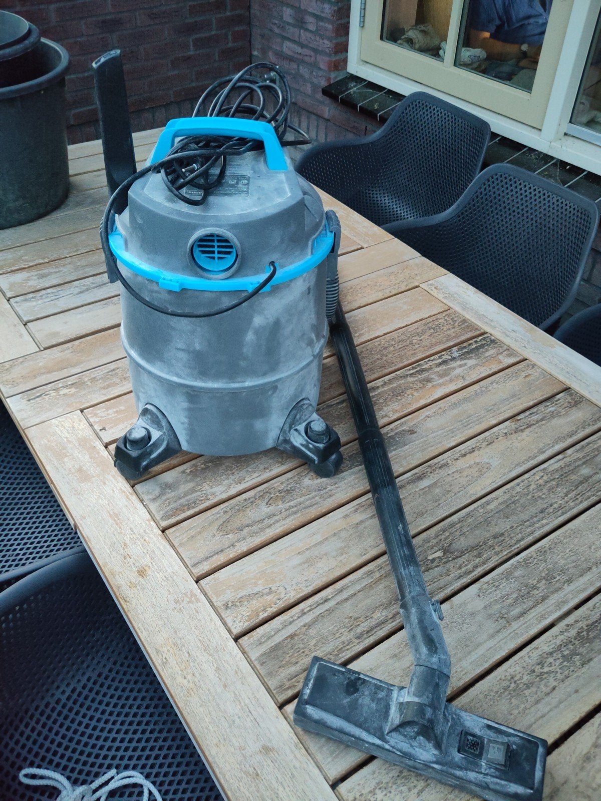 GAMMA bouwstofzuiger NDZ-1300SW2 20L + stofzak, Gebruikt, Industriële stofzuiger, 1200 tot 1600 watt, Ophalen