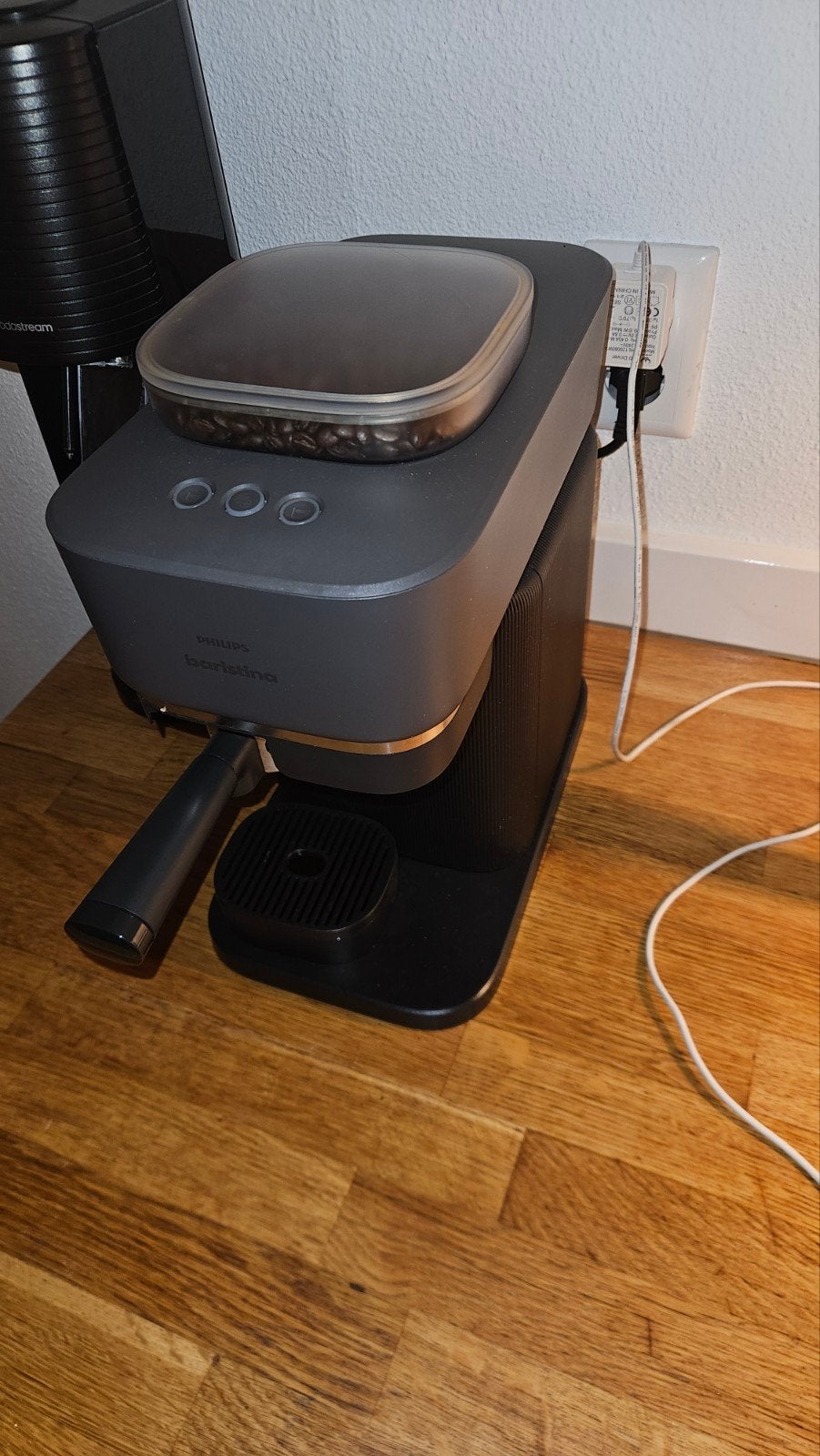 Philips Barista BAR300/60 Espressomachine, Witgoed en Apparatuur, Gebruikt, Espresso apparaat, 1 kopje, Koffiebonen