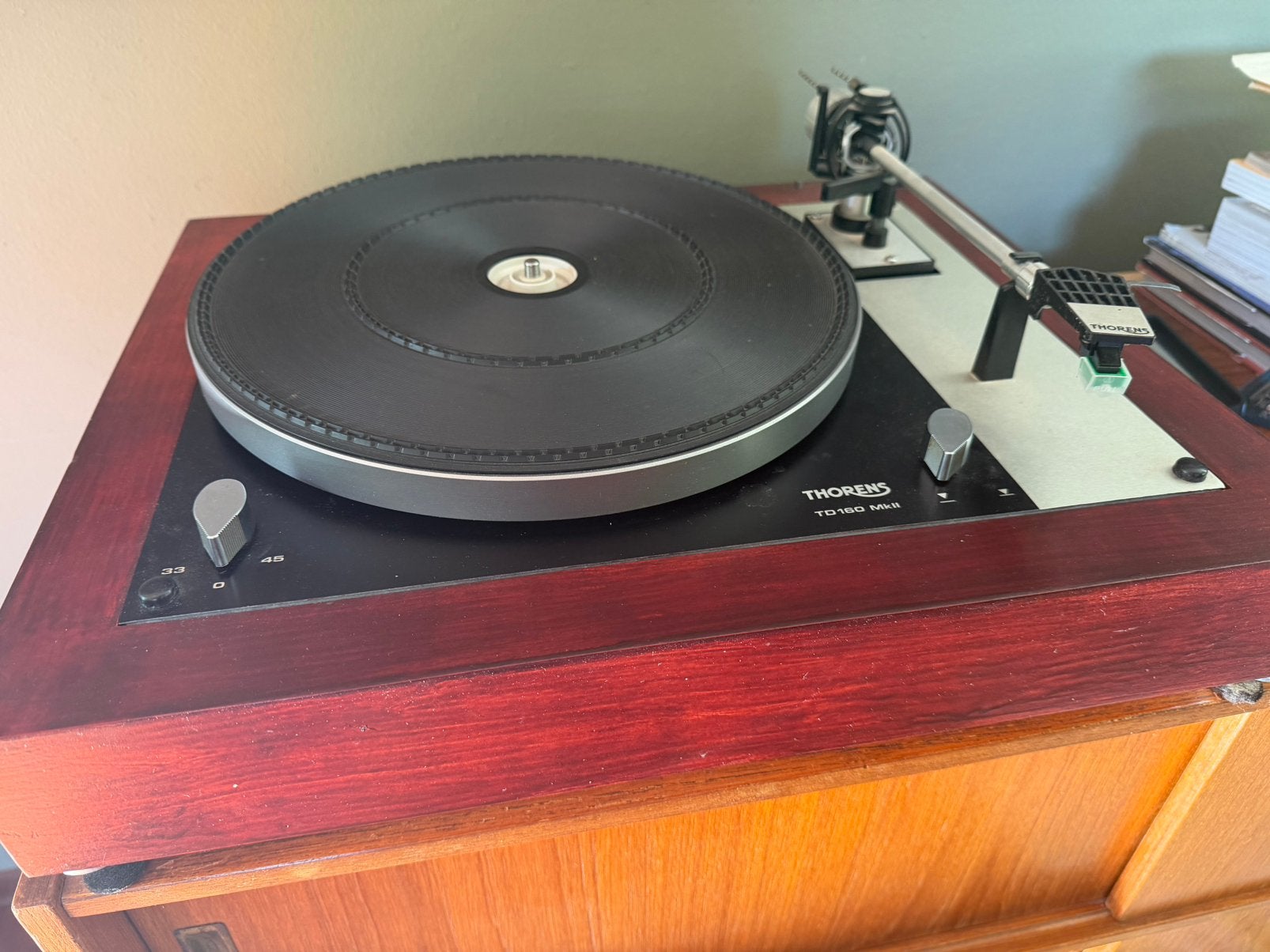 Thorens 160Mk II Platenspeler, Ophalen, Gebruikt, Platenspeler, Thorens