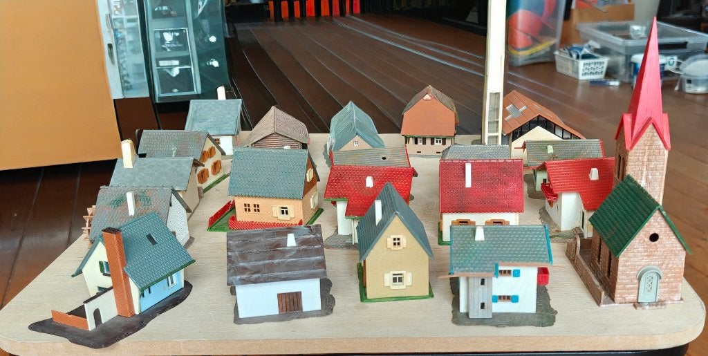 21 Faller huisjes, Hobby en Vrije tijd, Ophalen, Gebruikt, 1:50 tot 1:144