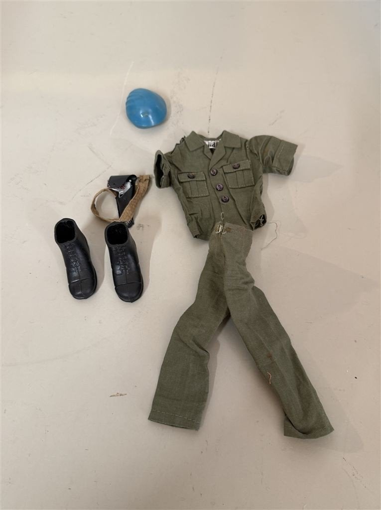 Vintage Action Man VN Uniform - United Nations Peacekeeper O, Verzamelen, Poppen, Ophalen of Verzenden, Zo goed als nieuw, Pop