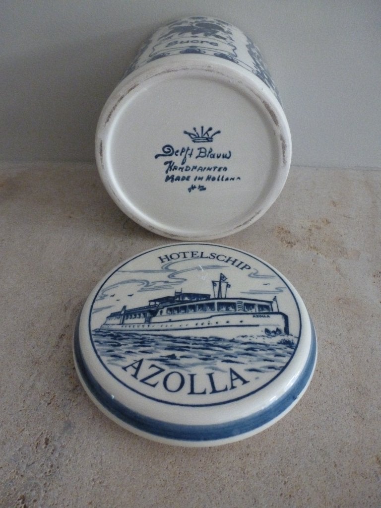 Delft Blauw Suiker Bus/pot, Ophalen of Verzenden