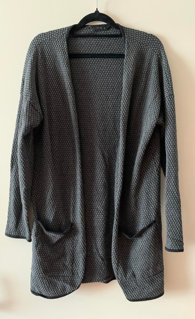 Grijs vest Only, maat S, Ophalen of Verzenden, Zo goed als nieuw, Maat 38/40 (M), Grijs