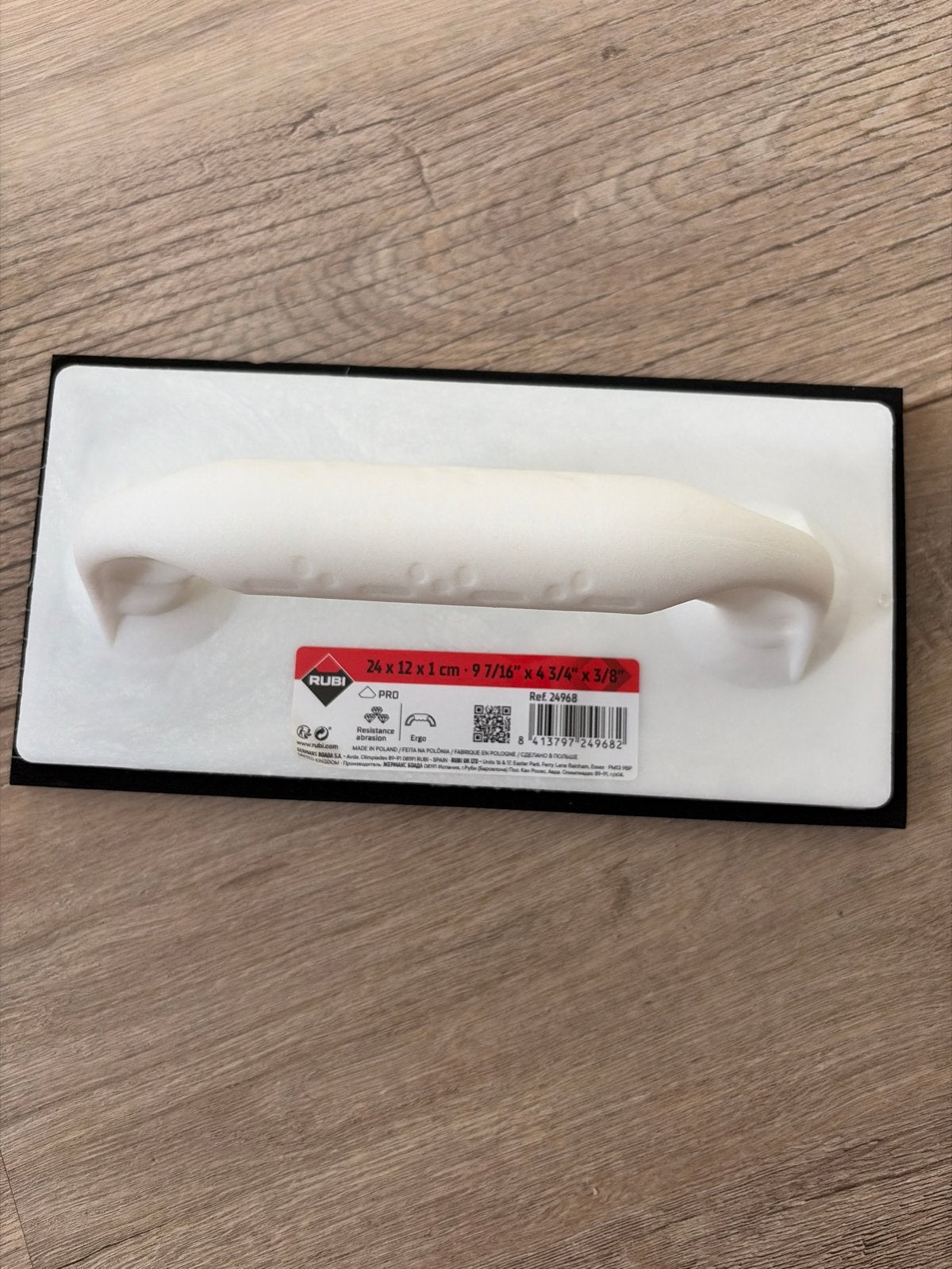 Rubi PRO Sponsbord 24x12x1 cm - Nieuw, Ophalen of Verzenden, Nieuw, Overige typen, Rubi