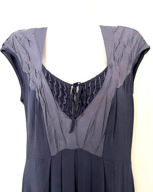 Transit jurk maat 36, Blauw, Ophalen of Verzenden, Zo goed als nieuw, Knielengte