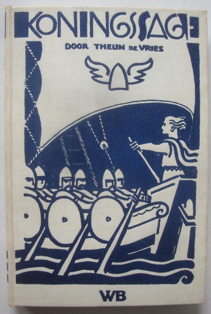 Theun de Vries Koningssage Tjeerd Bottema, Boeken, Literatuur, Zo goed als nieuw, Nederland, Ophalen of Verzenden