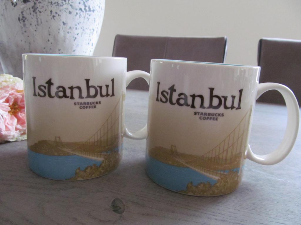Starbucks Istanbul Beker Grote Maat, Huis en Inrichting, Keuken | Servies, Keramiek, Overige typen, Ophalen of Verzenden, Zo goed als nieuw