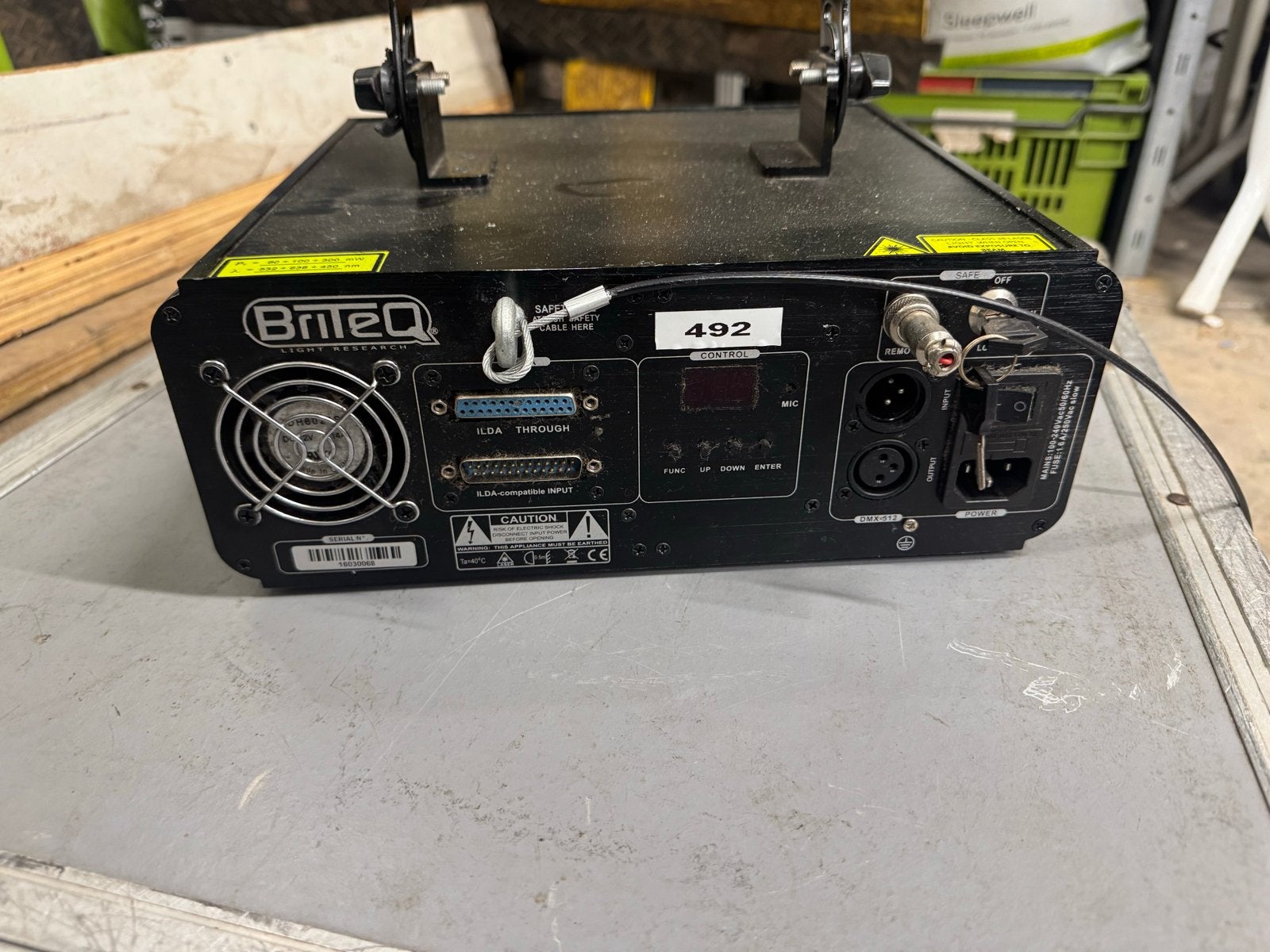 Briteq Spectra 3D Laser - Gebruikt, Ophalen, Gebruikt, Laser, Kleur