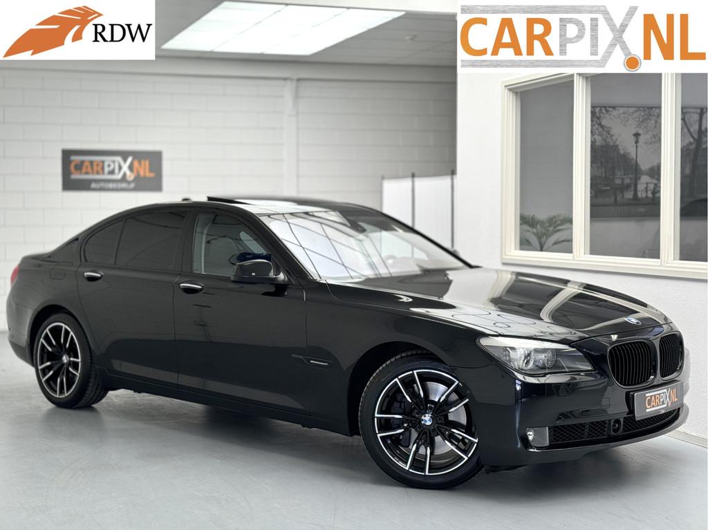 BMW 7 Serie 750i, 408pk, Radar, 19", Lage km, BTW auto, Automaat, Euro 5, Achterwielaandrijving, Gebruikt