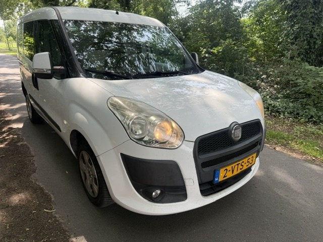 Fiat Doblò Cargo 1.3 M-Jet (bj 2012), Auto's, Euro 5, Gebruikt, 4 cilinders, Wit