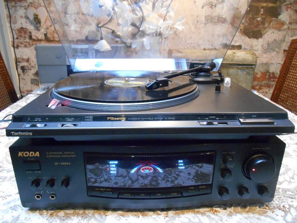 Platenspeler set technics met versterker., Audio, Tv en Foto, Platenspelers, Ophalen, Platenspeler, Overige merken, Automatisch
