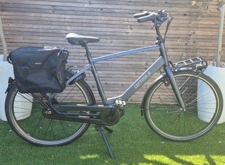Cortina E-Common Blauw | Bafang 420 Middenmotor | Nieuwe Acc, Fietsen en Brommers, 55 tot 59 cm, Ophalen, 50 km per accu of meer