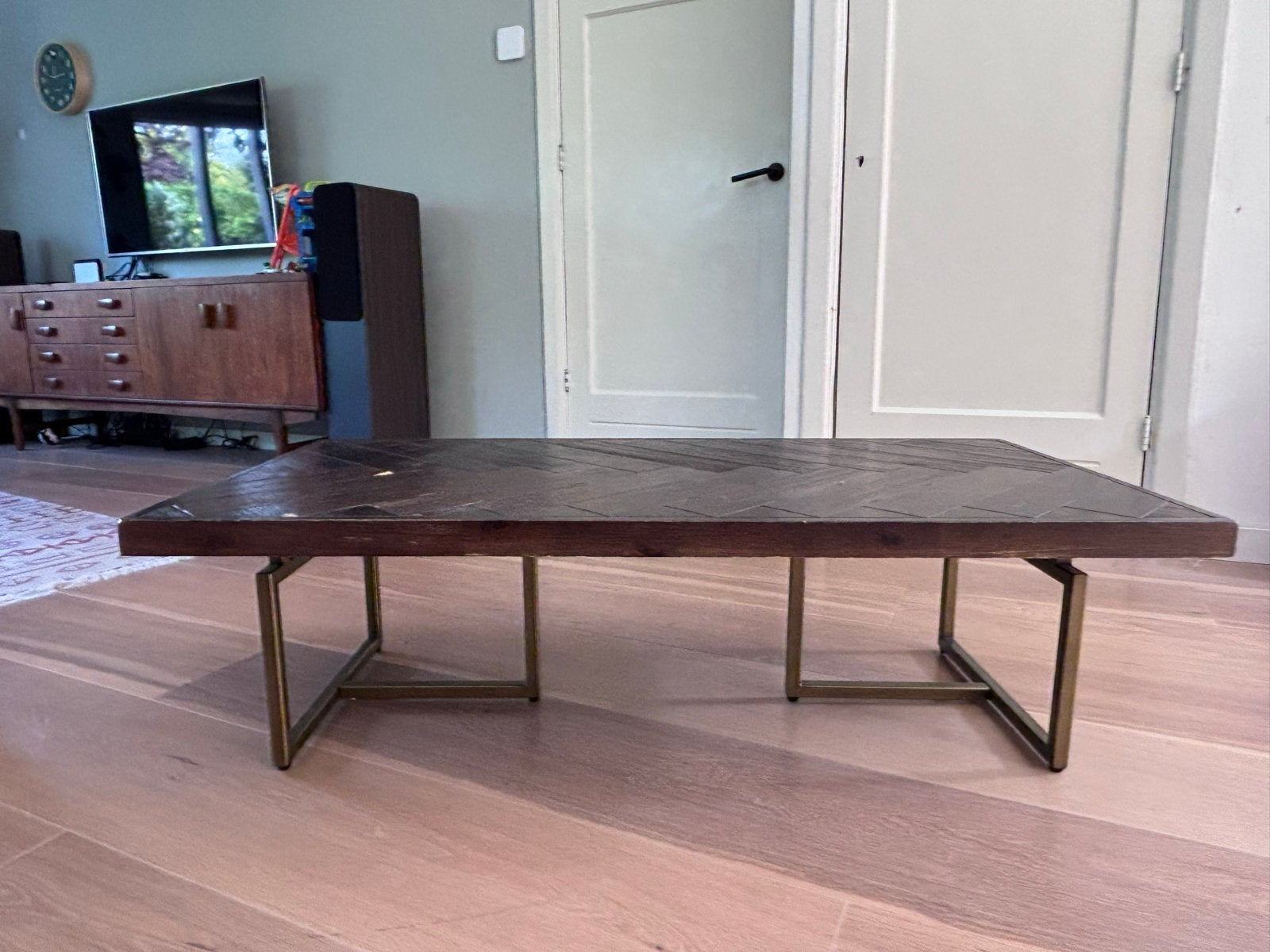Dutchbone salontafel Class, Ophalen, Gebruikt, 100 tot 150 cm, 50 tot 100 cm