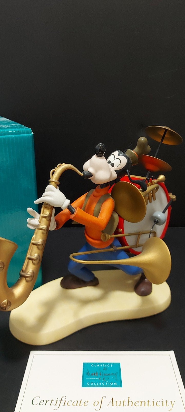 WDCC Walt Disney Classic Collection Goofy LE beeld, Verzamelen, Ophalen of Verzenden, Goofy of Pluto, Zo goed als nieuw, Beeldje of Figuurtje