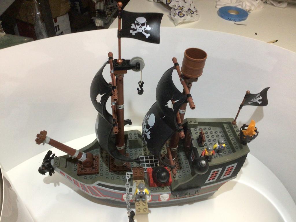 duplo piratenboot piratenschip groot, Ophalen of Verzenden, Gebruikt, Duplo