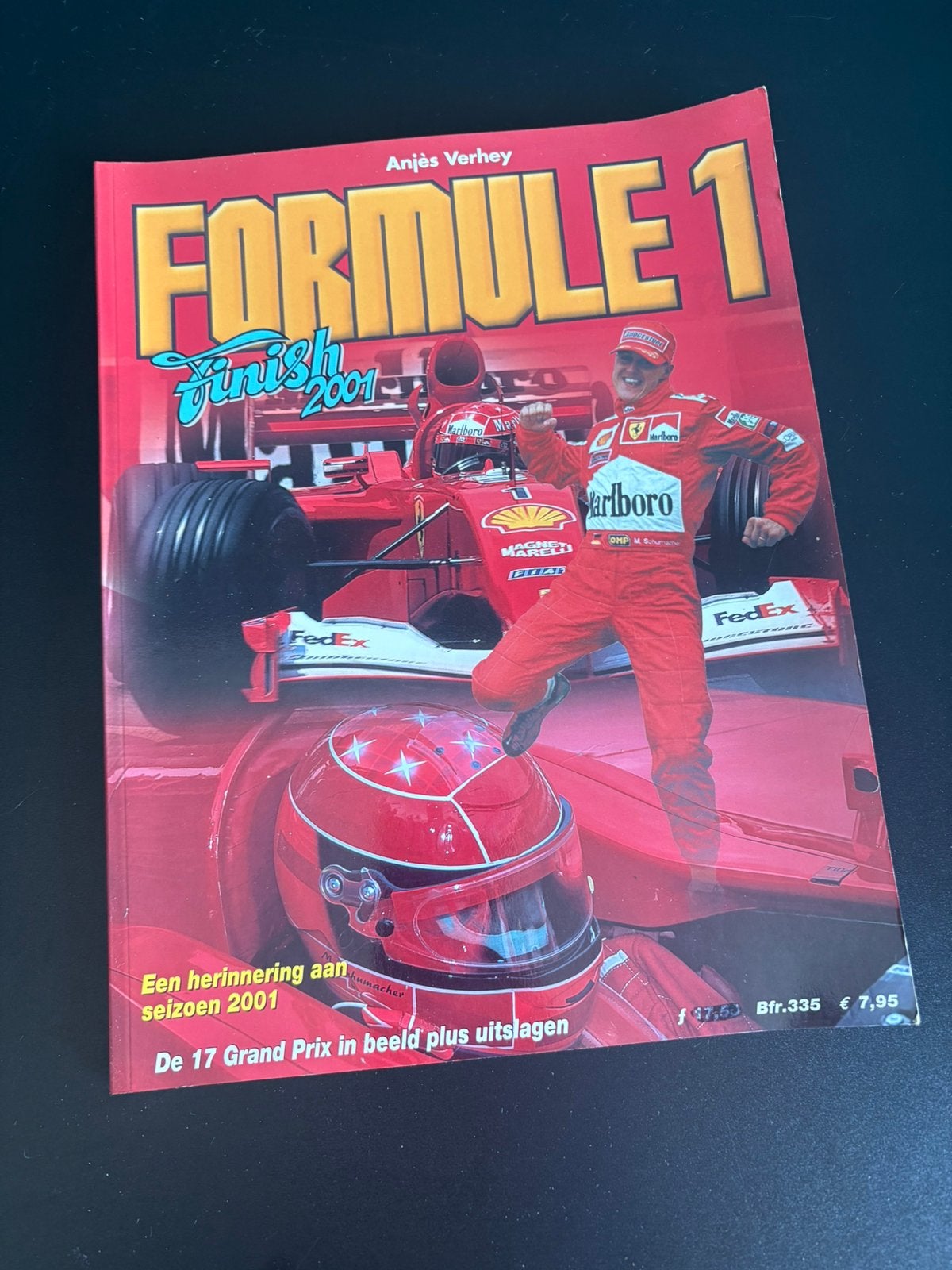 Formule 1 Finish 2001 Jaarboek - (Michael Schumacher), Ophalen of Verzenden, Zo goed als nieuw, Algemeen