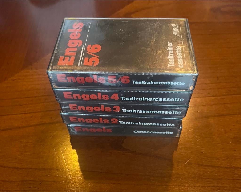 Engels Taaltrainer Cassettes 1 t/m 5/6 – Complete Set, Ophalen of Verzenden, Nieuw, Non-fictie