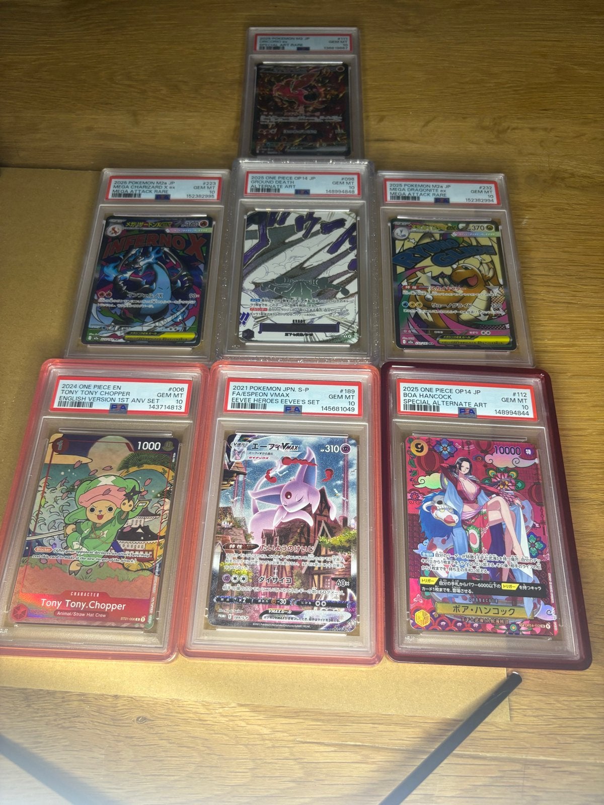 Diverse verzameling van 7 PSA 10 GEM MT kaarten, Hobby en Vrije tijd, Verzamelkaartspellen | Pokémon, Ophalen of Verzenden, Nieuw