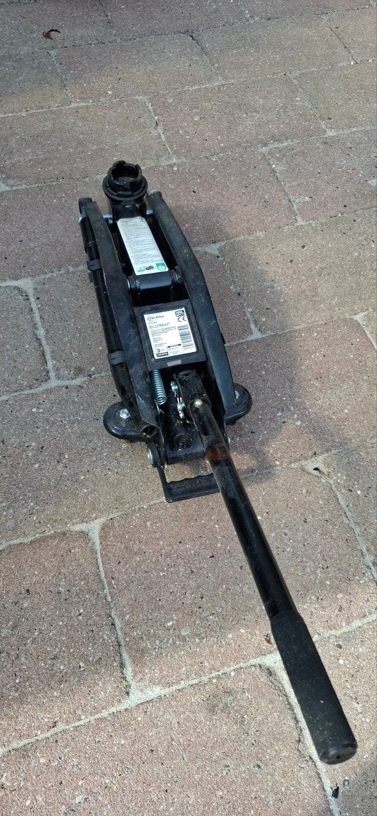 Car Xtras Garagekrik 2 Ton - Zo goed als nieuw, Auto diversen, Krikken, Ophalen of Verzenden