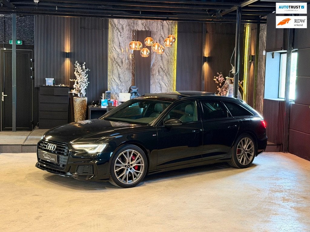 Audi A6 Avant 55 TFSI e quattro S-Line Competition|Pano|B&O, Auto's, Audi, Gebruikt, 4 cilinders, 1984 cc, Origineel Nederlands