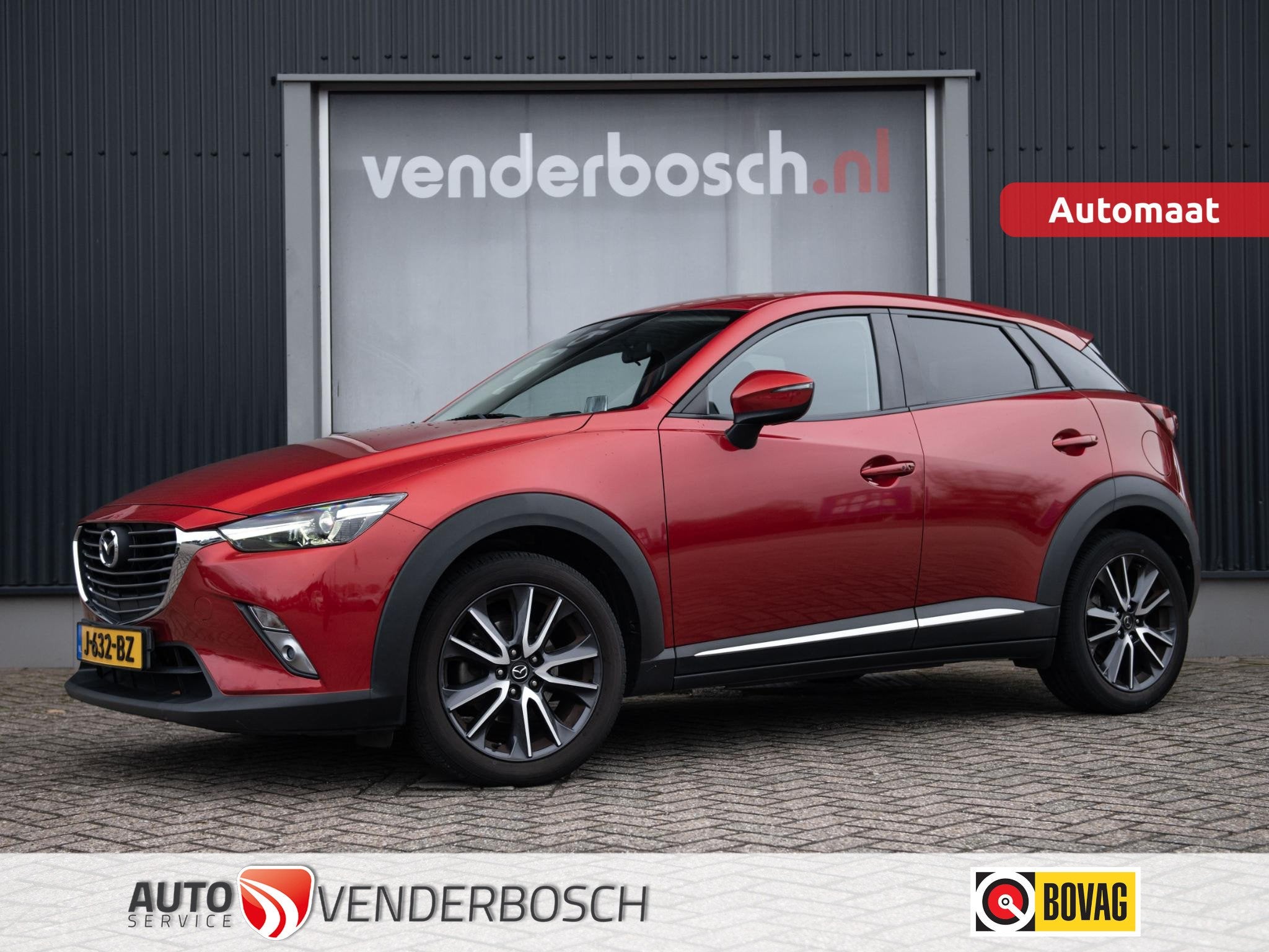 Mazda CX-3 2.0 SkyActiv-G 120 SkyLease GT Automaat | LED | C, 1998 cc, 4 cilinders, Leder, Automatische klimaatregeling