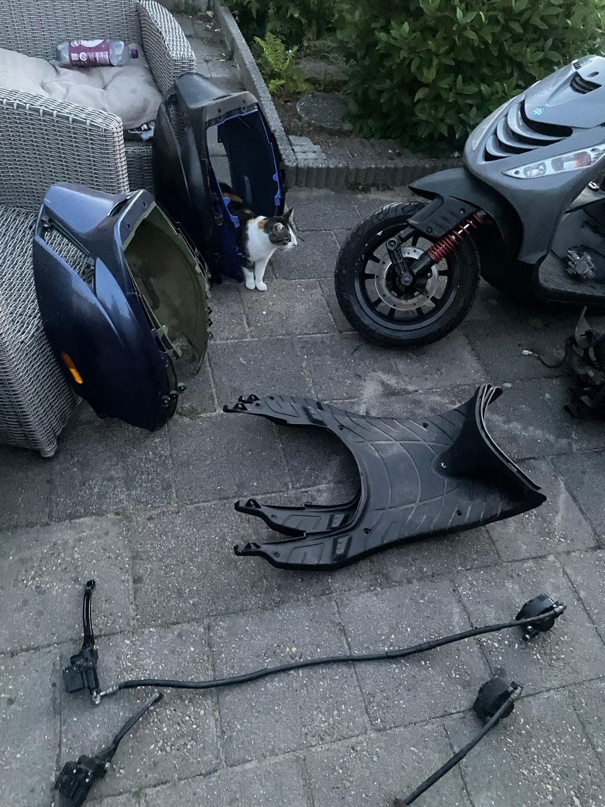 Zip onderdelen, Fietsen en Brommers, Brommeronderdelen | Scooters, Ophalen of Verzenden, Gebruikt, Overige typen, Piaggio