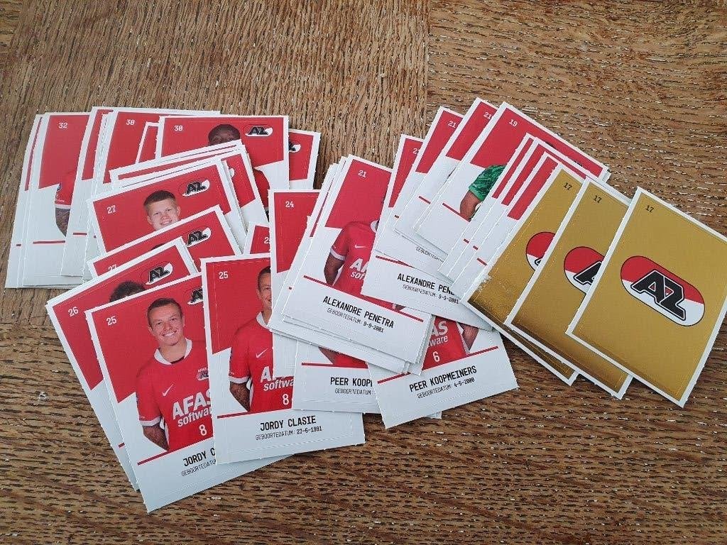 AZ voetbalplaatjes, Verzamelen, Sportartikelen en Voetbal, Ophalen of Verzenden, Nieuw, AZ, Poster, Plaatje of Sticker