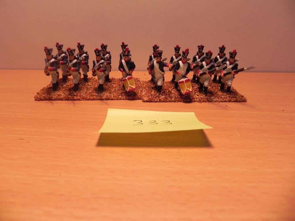 Slag bij Waterloo, young guard Frankrijk (333)Prince August, Ophalen of Verzenden, Nieuw, 1:35 tot 1:50, Figuur of Figuren