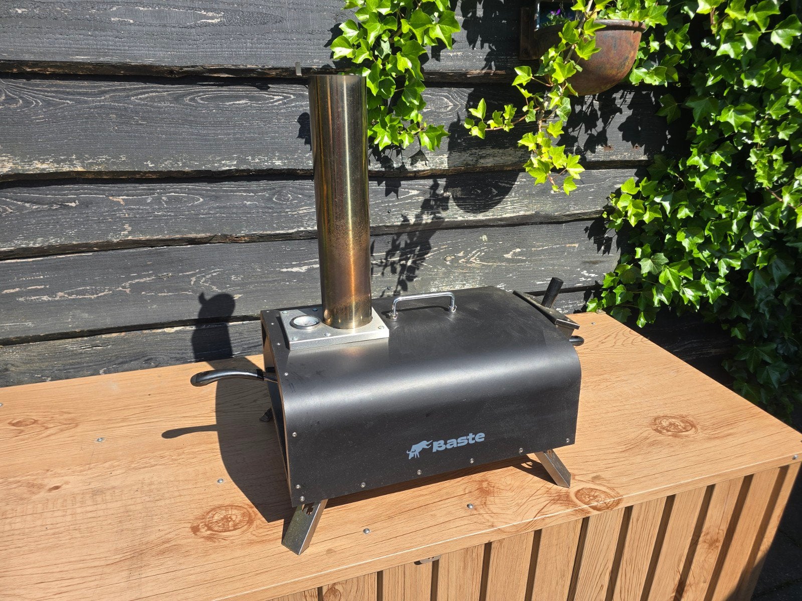 Baste pizzaoven, Tuin en Terras, Pizzaovens, Zo goed als nieuw, Ophalen