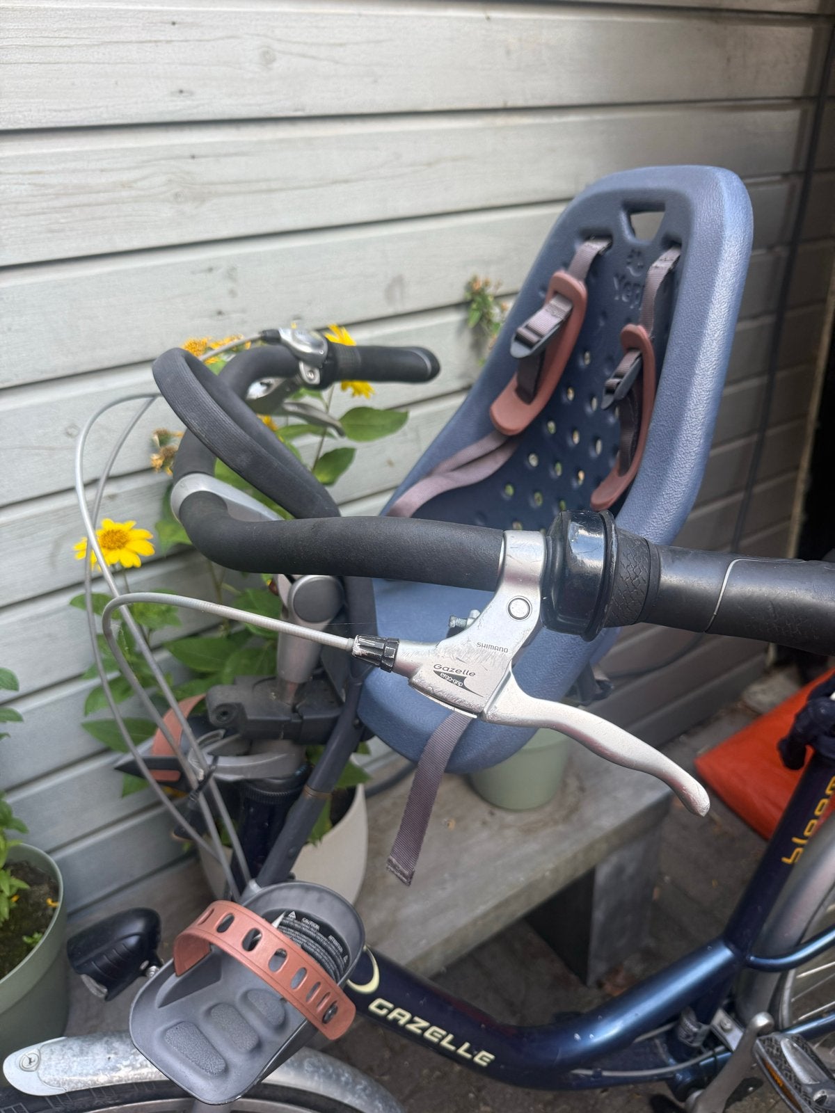 Handig fietsstoeltje voor op de fiets, Fietsen en Brommers, Ophalen, Voorzitje, 0 t/m 13 kg, Gebruikt